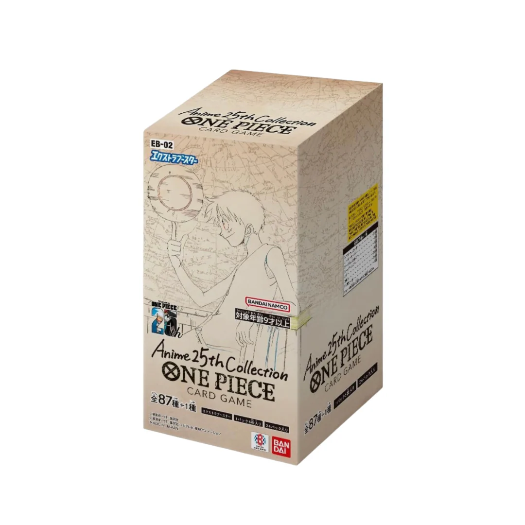 One Piece EB-02 Anime 25th Collection Japanese Booster Box