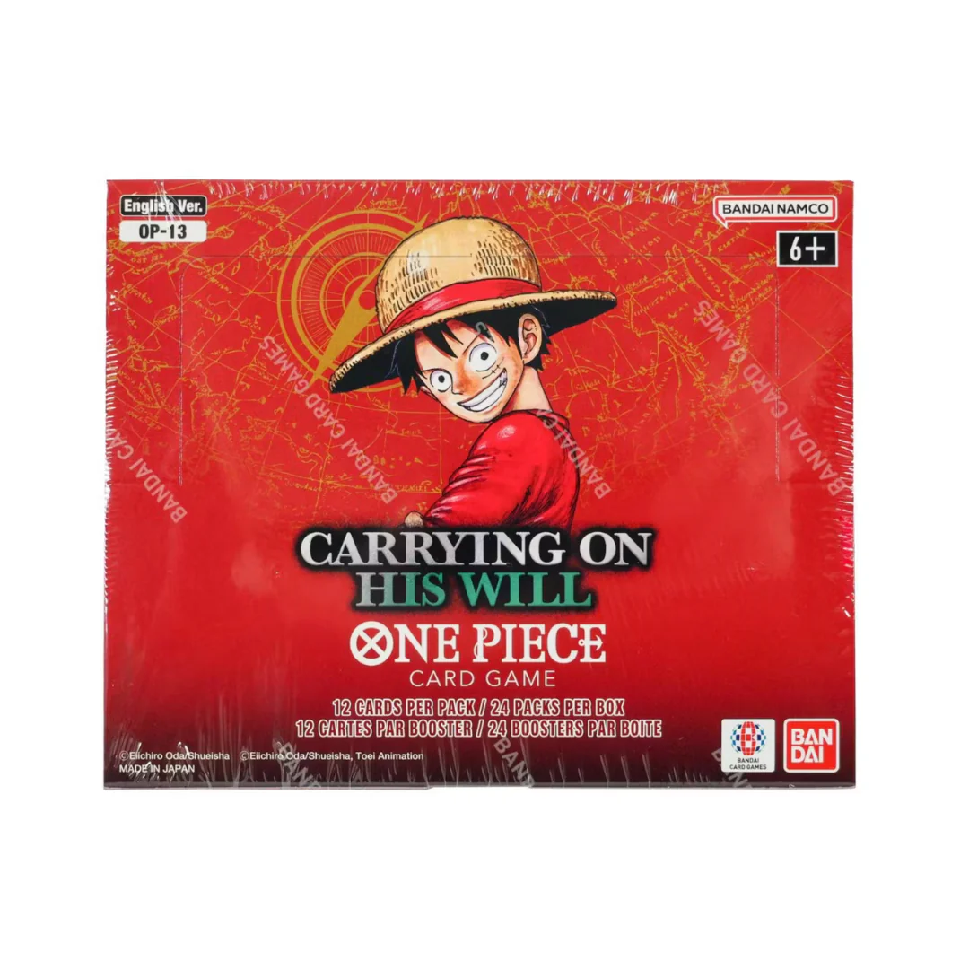 One Piece OP-13 Carrying on His Will Booster Box