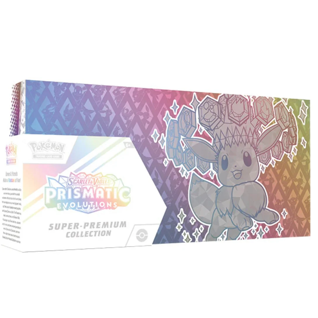 Pokemon Scarlet & Violet Prismatic Evolutions Super-Premium Collection Box