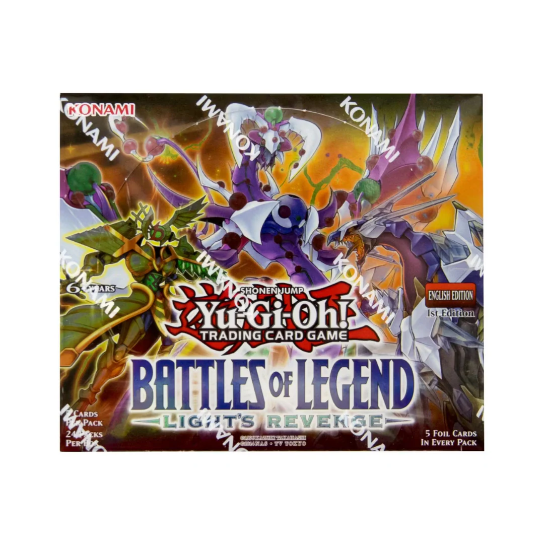 Yu-Gi-Oh Battles of Legend Light's Revenge 1st Edition Booster Box 24 Packs